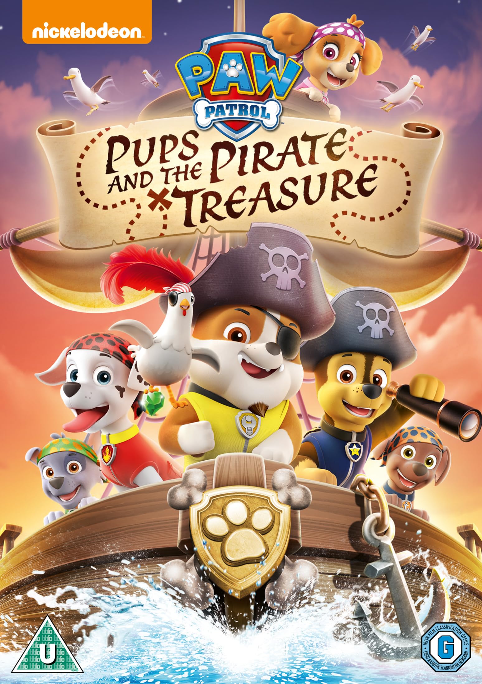 Paw Patrol: Pups And The Pirate Treasure [DVD] [2015]