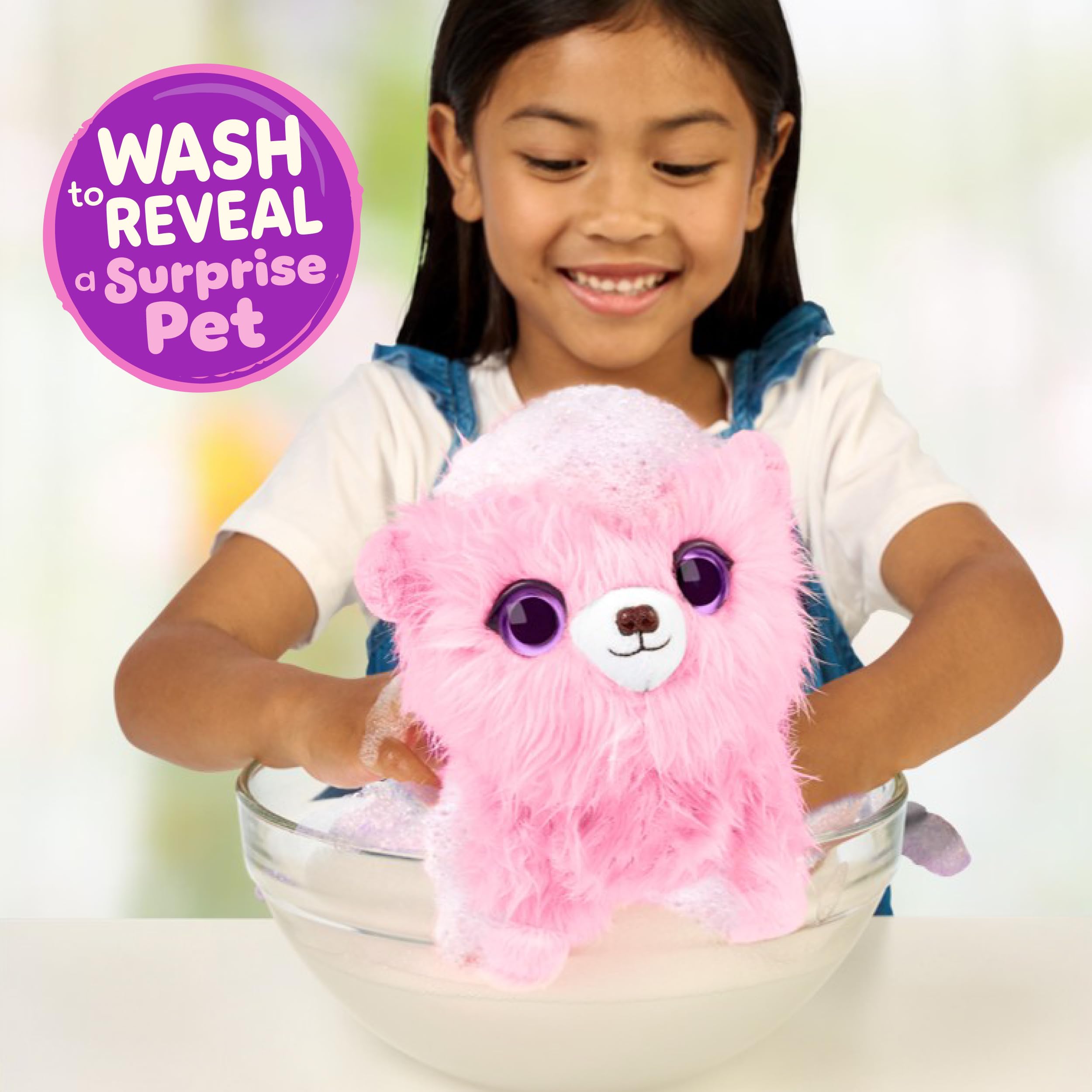SCRUFFALUVS Pet Scruffs Pink - Mystery Plush Toy, 7.5