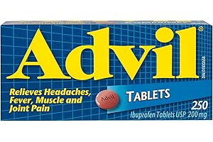 Advil Ibuprofen Tablets, 250 count
