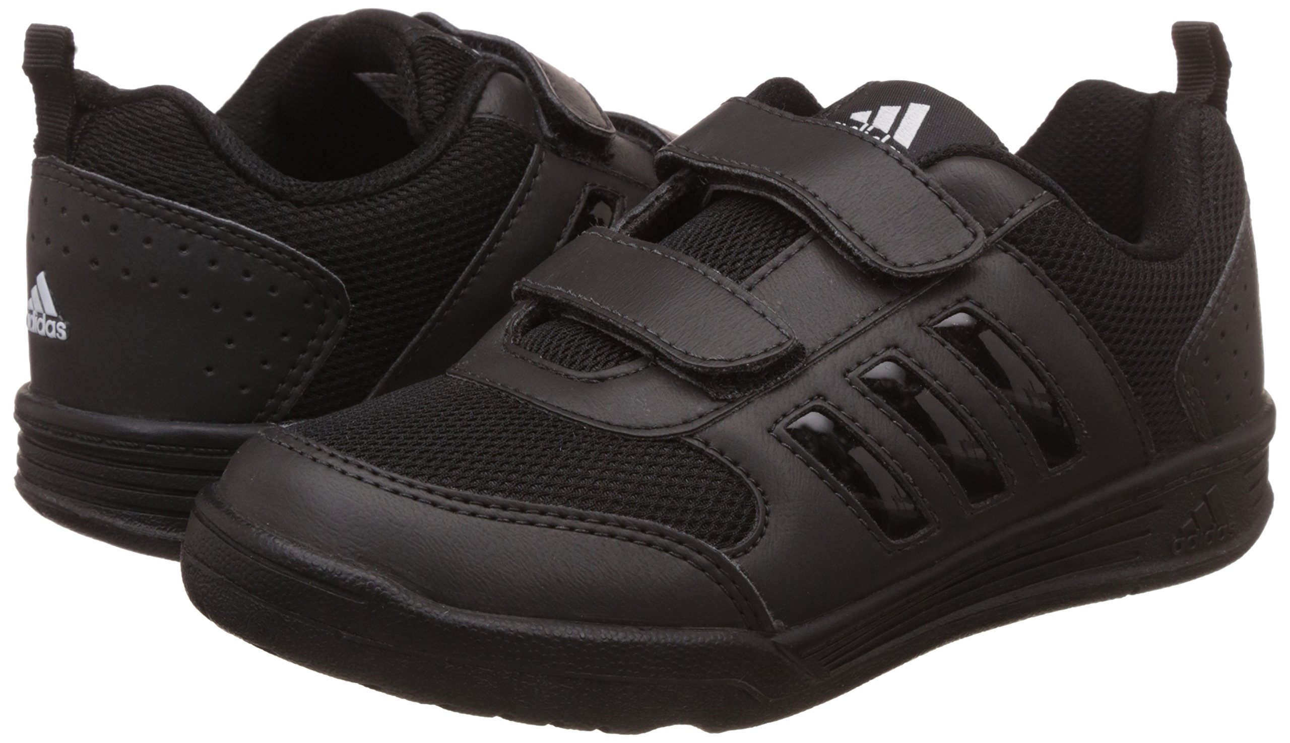 adidas black formal shoes