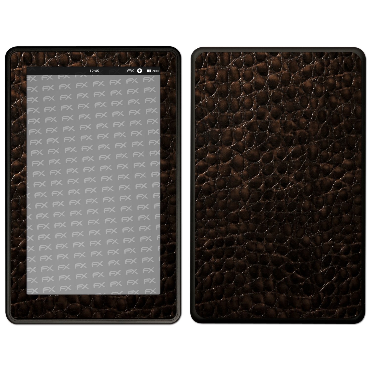 atFoliX Fx-Everglade-Brown Designer Display Film for Amazon Kindle Fire