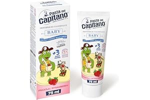 Strawberry Baby Toothpaste +3 Years 75 Ml by Pasta del Capitano