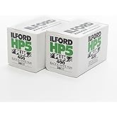 Ilford HP5 Plus Black and White Printing Film 35mm ISO 400 36 Poses 2-Pack