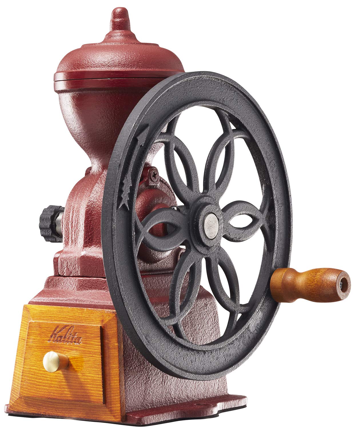 カリタ Kalita コーヒーミル 鋳物 丈夫な鋳鉄製カッター ダイヤミル レッド N 粗さ調整可能 手挽きコーヒーミル #42137 ミル グラインダー ハンドミル 手動 コーヒー初心者 初心者 小型 持ち運び 登山 カフェ インテリア レトロ 昭和 北欧 おしゃれ キャンプ アウトドア 喫茶店 アンティーク 結婚 祝い プレゼント 誕生日 女性 男性 還暦 退職 記念日 ギフト 贈り物 敬老商品画像