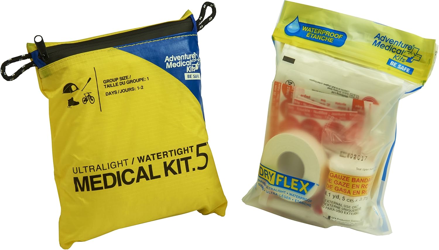 Adventure Medical Kits Ultralight Watertight .5 Medical First Aid Kit: Sports & Outdoors