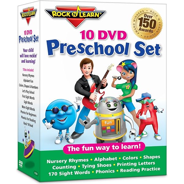 Amazon.com: Phonics 4 DVD Set by Rock 'N Learn: Complete