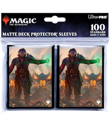 Amazon.com: Ultra PRO - Magic: The Gathering The Brothers War 100ct Card  Protector Sleeves