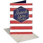 American Greetings Thank You Card for Veteran (Gratitude and Admiration)