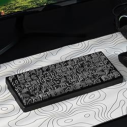 dagaladoo PBT keycaps Set,Black keycaps 60 75