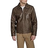 Levi's Men's Faux Leather Modern Trucker Jacket