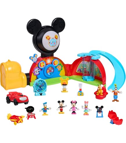 Amazon.com: Just Play Disney Mickey Mouse Collectible Figure Set