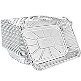 Aluminum Pans Half Size, 9X13, Extra Heavy Duty