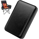 5V2A 10000mAh Battery Pack for Electric Heated Camping Chair, Heated Blanket, Heated Hunting Seat Pad, Heated Sleeping Bag USB Power Bank for Camping Work Battery Pack