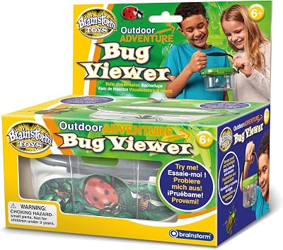 Brainstorm TOYS Outdoor Adventure Bug Viewer 2.3x Magnification Insect Viewer