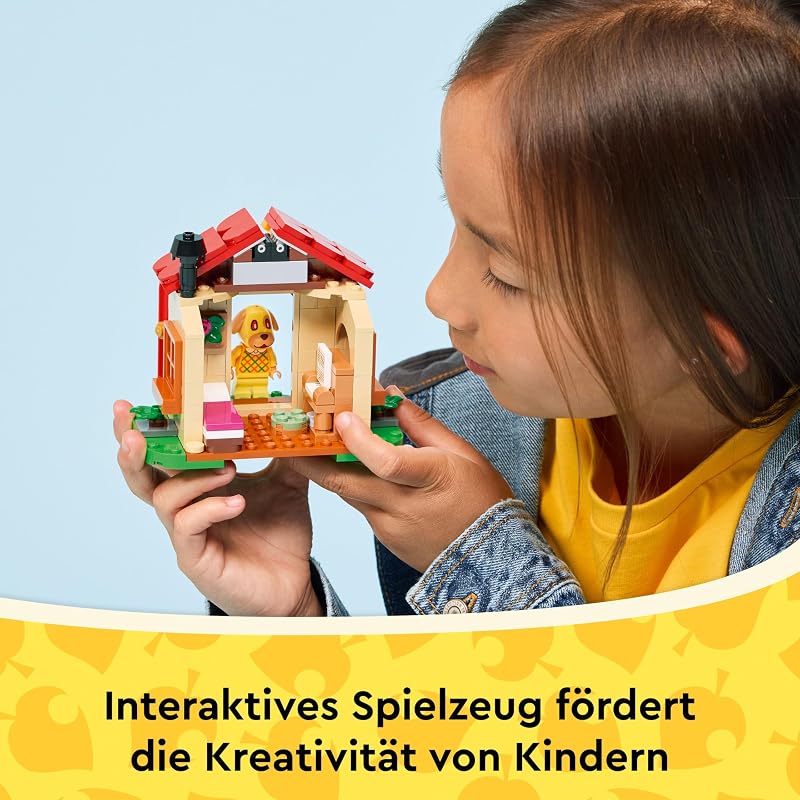 Animal Crossing - Bienchens gemütliches Haus - Spielzeug mit Minifigur, Klavier, Picknicktisch & Lebensmittel Zubehör - Spielset Gamer Geschenk für Mädchen, Jungen & Fans ab 6 Jahren - 77058 — Foto 6 von 8