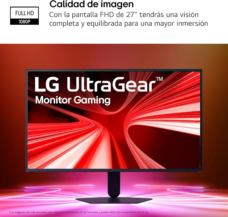 Ultragear 27G523B-B Monitor de Gaming - 27'', IPS, Preto
