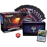 Magic: The Gathering Adventures in The Forgotten Realms Bundle | 10 Draft Boosters (150 Magic Cards) + Accessories
