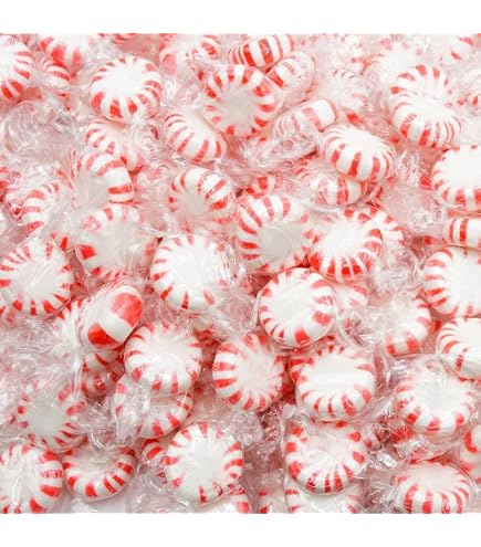 Brach's Brach's Peppermint Star Brites, 5 lb in the Snacks & Candy