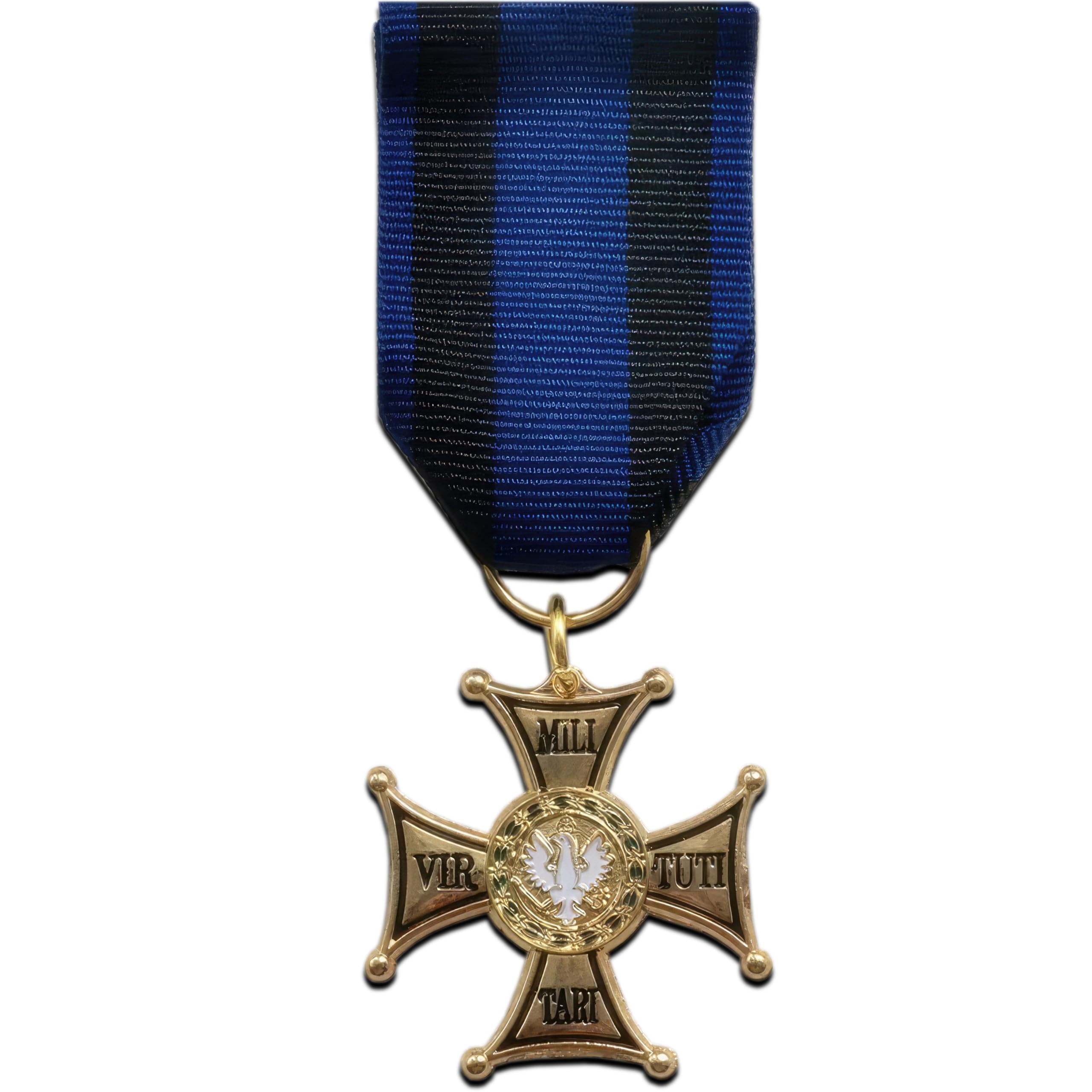 Trikoty The War Order of Virtuti Militari Medal Poland Highest Military Award for Heroism Courage Reproduction