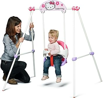 hello kitty baby swing