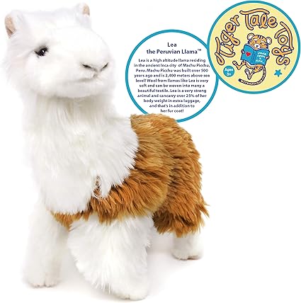 large plush llama