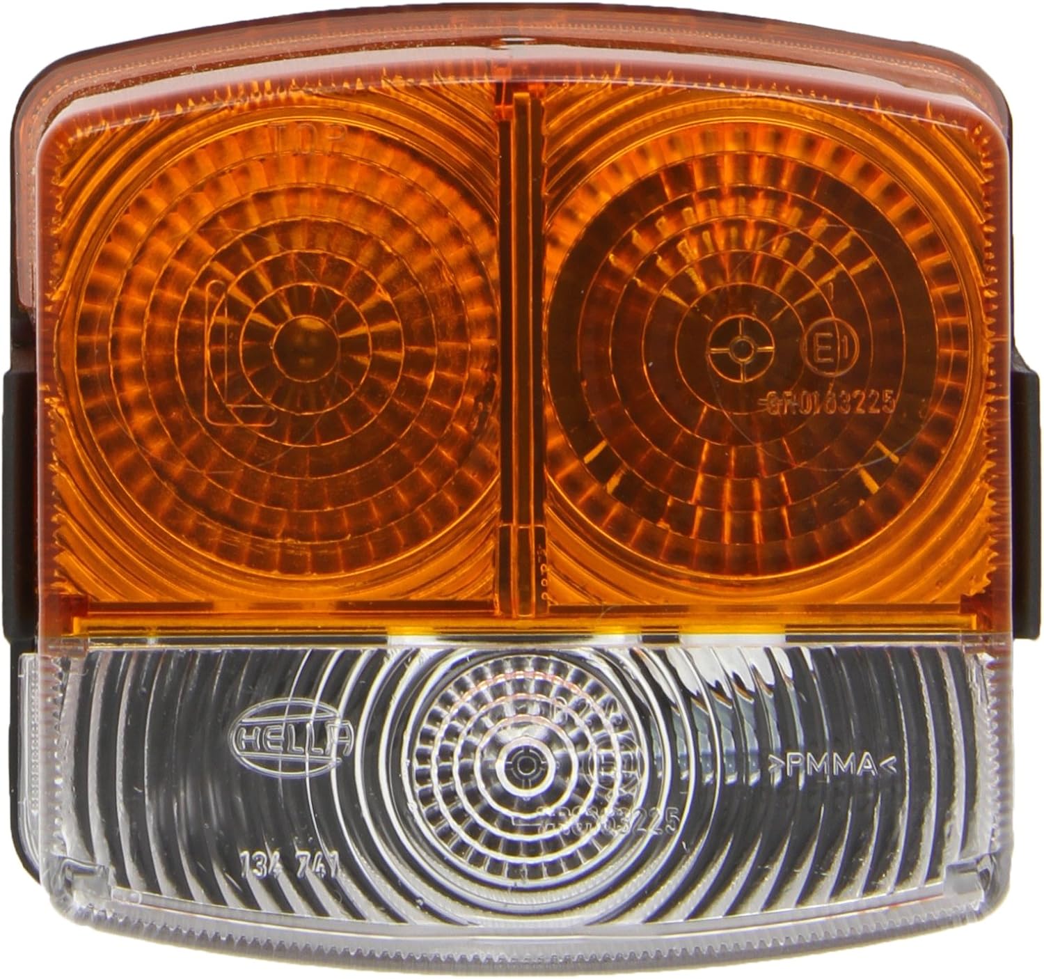 HELLA 2BE 002 776-251 Direction Indicator - Halogen - 12V - mounting/Bolted - Plug: Blade Terminal - left - Quantity: 1