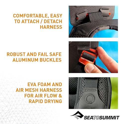 Sea to Summit Hydraulic Dry Pack, Heavy-Duty Backpack, 65 Liter