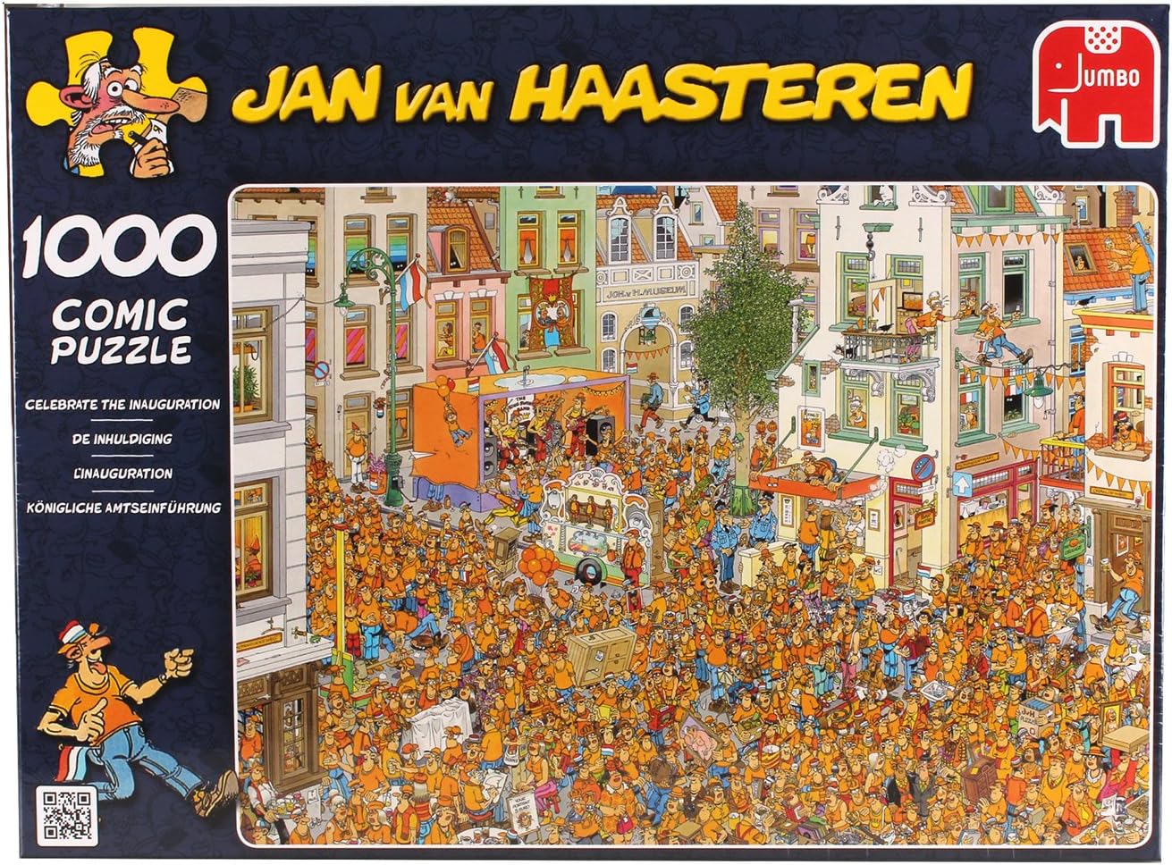 Jan van Haasteren - King's Inauguration Jigsaw Puzzle (1000 Pieces)