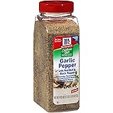 McCormick California Style Garlic Pepper with Red Bell & Black Pepper Coarse Grind Seasoning, 22 oz