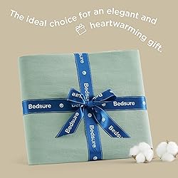 Bedsure Linen Sheets - Queen Size Bed, Blend from