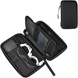 ProCase Hard Travel Tech Organizer Case Bag for Electronics Accessories Charger Cord Portable External Hard Drive USB Cables 