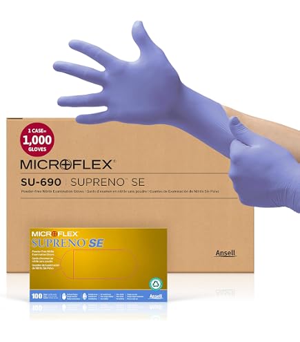 Amazon.com: Microflex 93260090 Glove, Nitrile/Neoprene, Chemical
