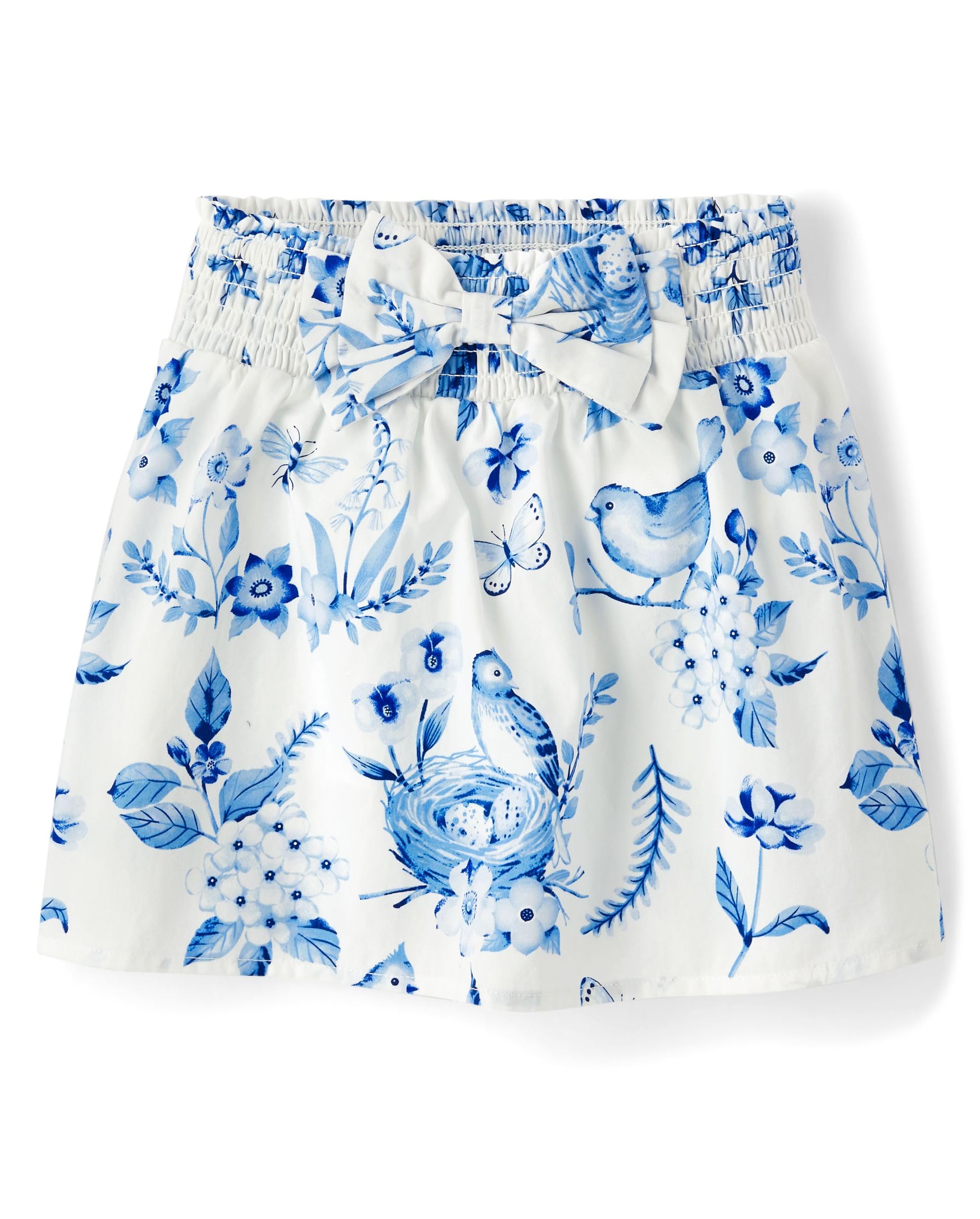 Gymboree,Girls,and Toddler Fashion Skirts,Blue Floral,6