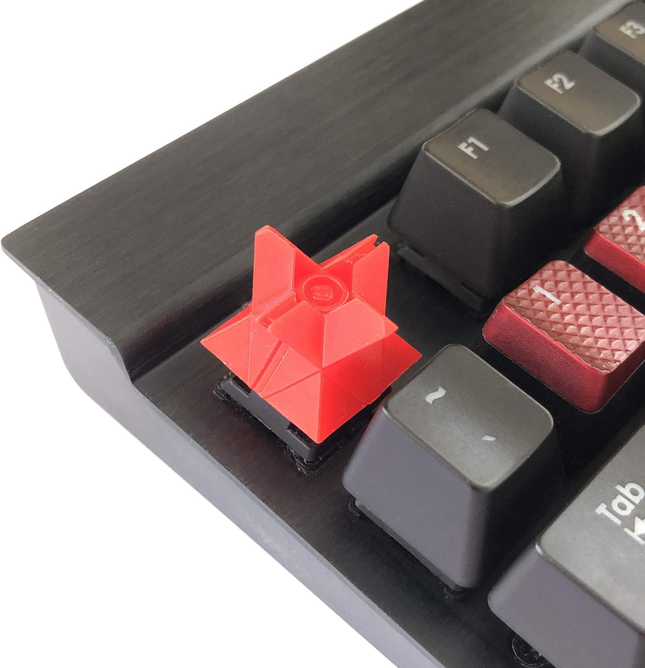 Ghost Keycap for Cherry MX Mechanical Gaming Keyboards (Red)