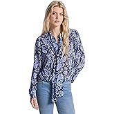 Michael Kors Women's Paisley Bow Blouse