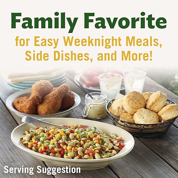 DEL MONTE HARVEST SELECTS FRESH CUT GREEN LIMA BEANS, CANNED VEGETABLES, 12 PACK, 15.25 OZ CAN