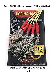 Capt Jay Fishing Assist Hooks Jigging Slow Fishing