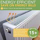 BLOSTM Foil Insulation Roll 25m x 60cm Radiator Reflector 3-in-1 view 3