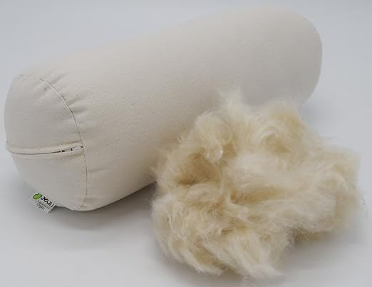 Amazon Com Bean Products Neck Roll Organic Kapok Pillow 6 X 16