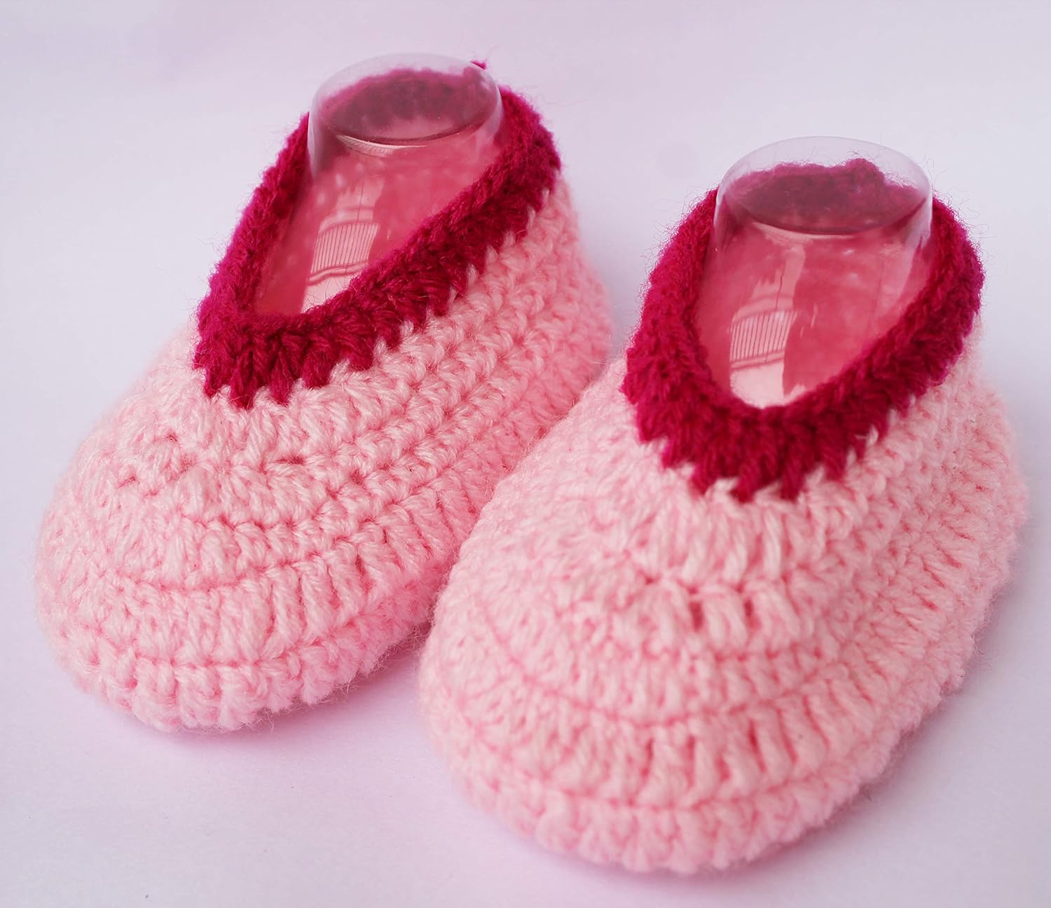 pink booties