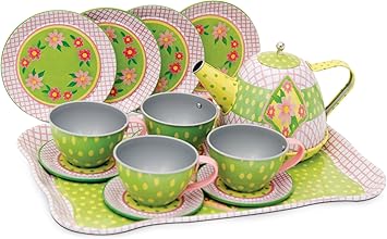 childrens tin tea set