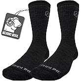 CloudLine - Merino Wool Hiking Socks for Men & Women - Light Cushioned, Merino Wool, Seamless, Moisture Wicking & Breathable
