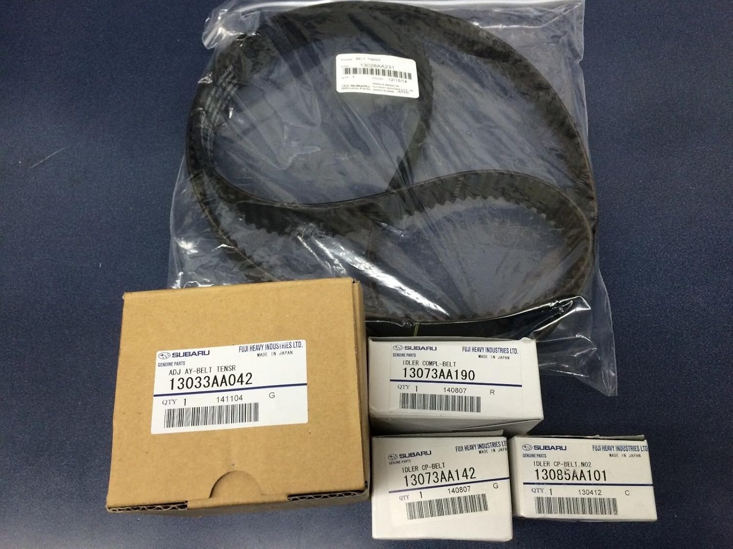 Genuine OEM Subaru Timing Belt Kit Forester Impreza Outback Legacy 20062012 2.5
