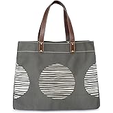 maika Recycled Canvas Carryall Tote Bag