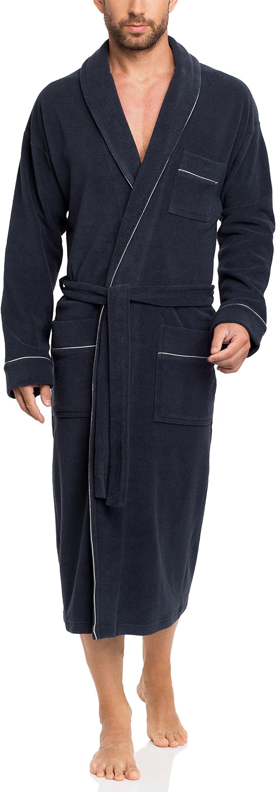 Mens Velour Bathrobe 274