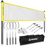 Patiassy Badminton Set for Backyard, Professional
