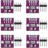 PAMEENCOS 6 pcs AHT20+BMP280 Temperature and Humidity Pressure Module High Precision Digital Temperature and Humidity Atmospheric Pressure Sensor