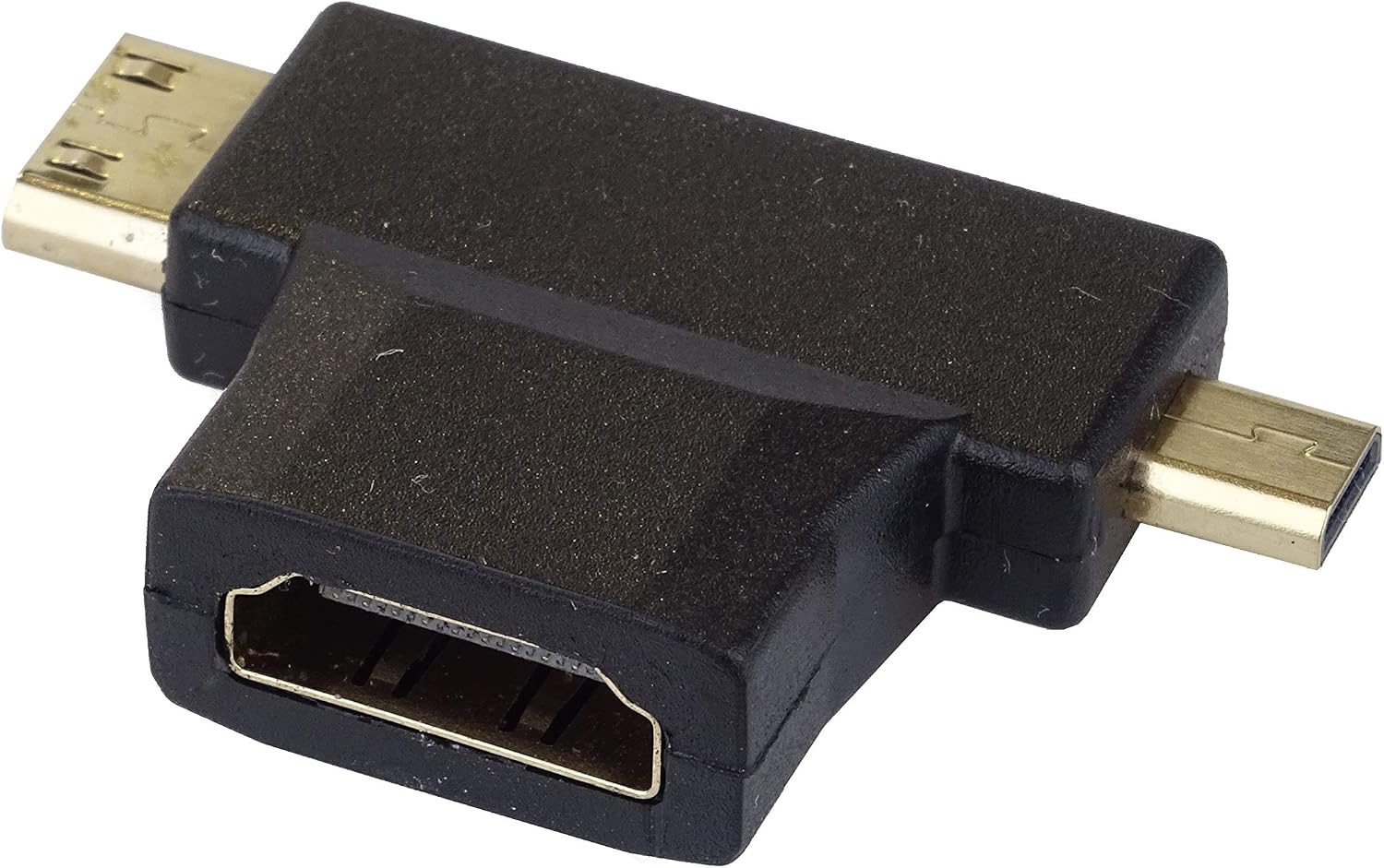 PremiumCord HDMI to Mini HDMI and Micro HDMI Adaptor Gold-Plated HDMI Female to Mini HDMI Male and Micro HDMI Male for Full HD 1080p - Image 3