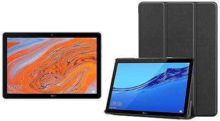 Buy Huawei Mediapad T5 Tablet Wifi Edition Black 10 1 Inch 3 32gb Wi Fi 5 Mp Rear Camera 5100mah Battery 16 7m Colours Dual Stereo Speakers Octa Core Processor Bluetooth Cover Online At Low Prices In India