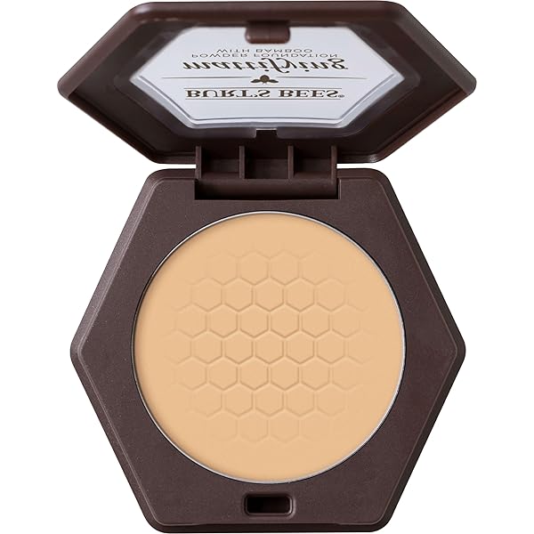 BURT’S BEES 100% NATURAL MATTIFYING POWDER FOUNDATION, BARE – 0.3 OUNCE
